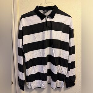 Men’s Forever 21 Black and White Long Sleeve